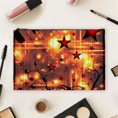 Star Radio Light Effects Magic Cosmetic Bag (large)