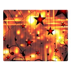 Star Radio Light Effects Magic Double Sided Flano Blanket (large)  by HermanTelo