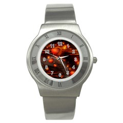 Valentine Day Love Heart Stainless Steel Watch