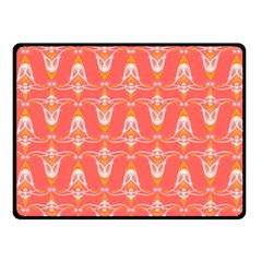 Seamless Pattern Background Red Fleece Blanket (small)