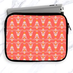 Seamless Pattern Background Red Apple Ipad 2/3/4 Zipper Cases by HermanTelo