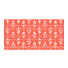 Seamless Pattern Background Red Satin Wrap