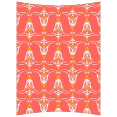 Seamless Pattern Background Red Back Support Cushion