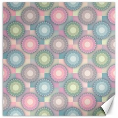 Seamless Pattern Pastels Background Canvas 12  X 12  by HermanTelo