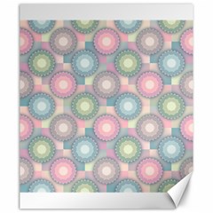 Seamless Pattern Pastels Background Canvas 20  X 24 