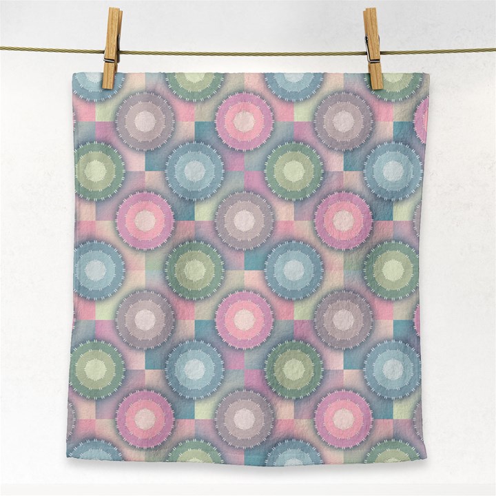 Seamless Pattern Pastels Background Face Towel