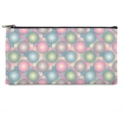 Seamless Pattern Pastels Background Pencil Cases