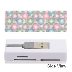 Seamless Pattern Pastels Background Memory Card Reader (stick)