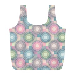 Seamless Pattern Pastels Background Full Print Recycle Bag (l)