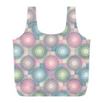 Seamless Pattern Pastels Background Full Print Recycle Bag (L) Front