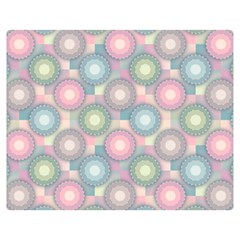 Seamless Pattern Pastels Background Double Sided Flano Blanket (medium) 