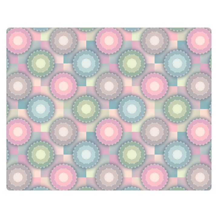 Seamless Pattern Pastels Background Double Sided Flano Blanket (Medium) 