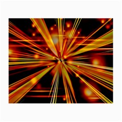 Zoom Effect Explosion Fire Sparks Small Glasses Cloth