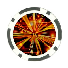 Zoom Effect Explosion Fire Sparks Poker Chip Card Guard