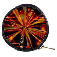 Zoom Effect Explosion Fire Sparks Mini Makeup Bag by HermanTelo