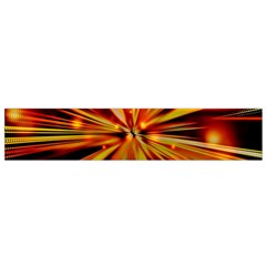 Zoom Effect Explosion Fire Sparks Small Flano Scarf