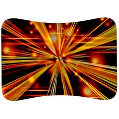 Zoom Effect Explosion Fire Sparks Velour Seat Head Rest Cushion