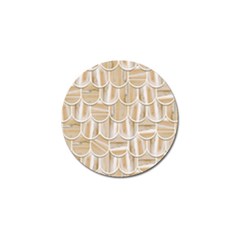 Texture Background Brown Beige Golf Ball Marker (4 Pack)