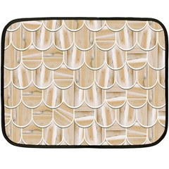 Texture Background Brown Beige Fleece Blanket (mini)