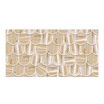 Texture Background Brown Beige Satin Wrap Front