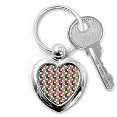 Abstract Geometric Key Chain (heart) by HermanTelo