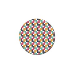 Abstract Geometric Golf Ball Marker (4 Pack) by HermanTelo