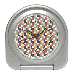 Abstract Geometric Travel Alarm Clock