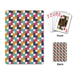 Abstract Geometric Playing Cards Single Design