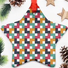 Abstract Geometric Star Ornament (two Sides)