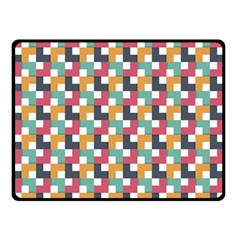 Abstract Geometric Fleece Blanket (small)