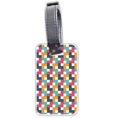 Abstract Geometric Luggage Tag (two Sides)