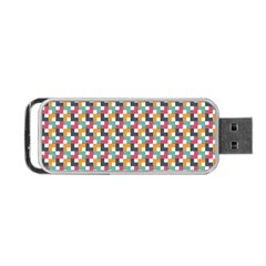 Abstract Geometric Portable Usb Flash (two Sides)