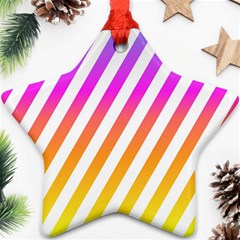 Abstract Lines Mockup Oblique Ornament (Star)