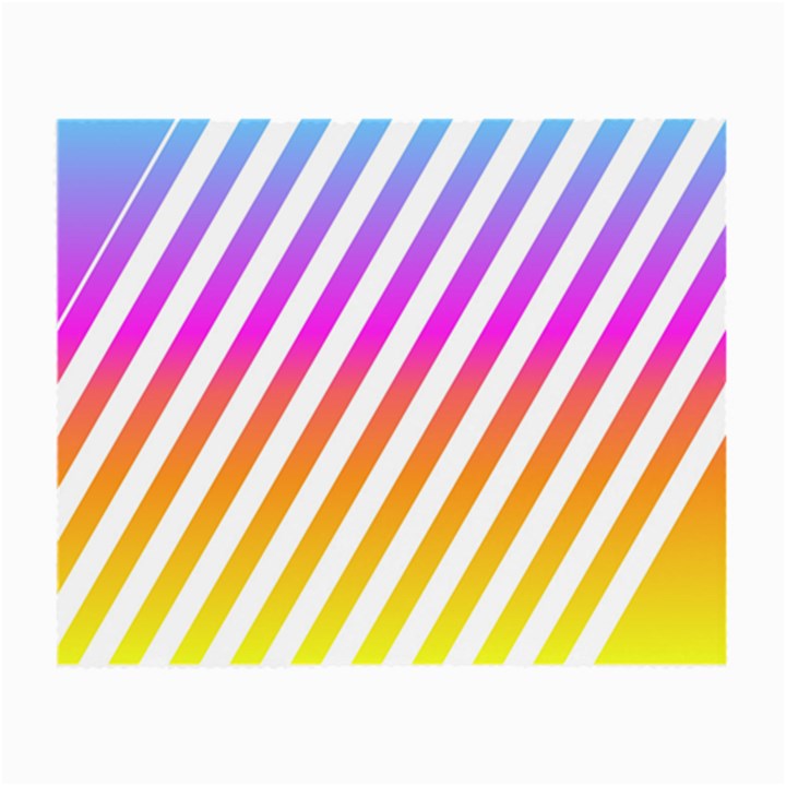 Abstract Lines Mockup Oblique Small Glasses Cloth