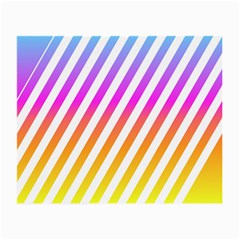 Abstract Lines Mockup Oblique Small Glasses Cloth (2 Sides)