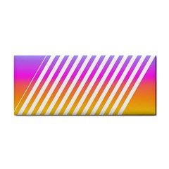 Abstract Lines Mockup Oblique Hand Towel