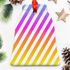 Abstract Lines Mockup Oblique Ornament (Bell)