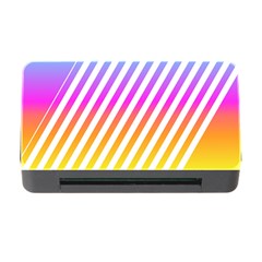 Abstract Lines Mockup Oblique Memory Card Reader with CF