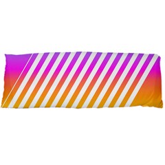 Abstract Lines Mockup Oblique Body Pillow Case Dakimakura (Two Sides)