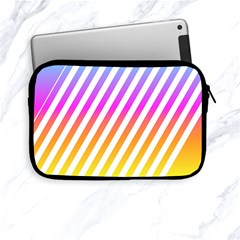 Abstract Lines Mockup Oblique Apple iPad Mini Zipper Cases