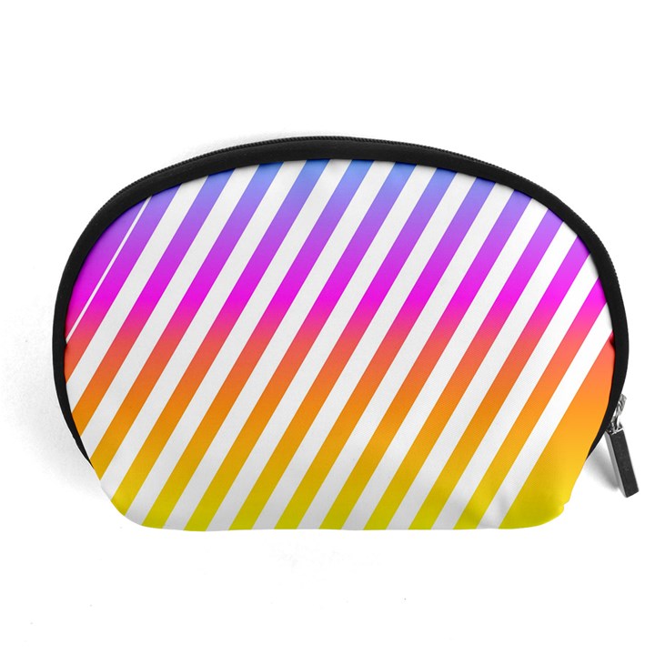 Abstract Lines Mockup Oblique Accessory Pouch (Large)