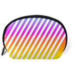 Abstract Lines Mockup Oblique Accessory Pouch (Large) Back