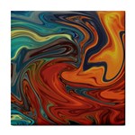 Abstract Art Pattern Tile Coasters Front