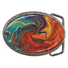 Abstract Art Pattern Belt Buckles