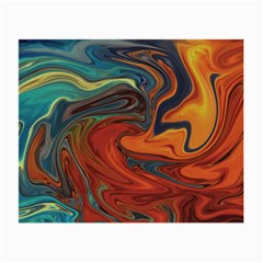 Abstract Art Pattern Small Glasses Cloth