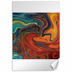 Abstract Art Pattern Canvas 12  X 18 