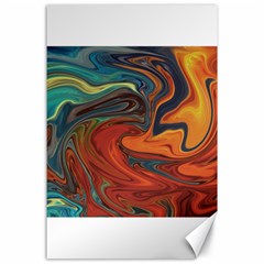 Abstract Art Pattern Canvas 24  X 36 