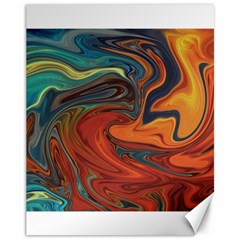 Abstract Art Pattern Canvas 11  X 14 