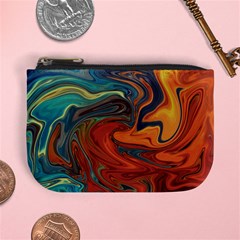 Abstract Art Pattern Mini Coin Purse