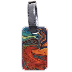 Abstract Art Pattern Luggage Tag (two Sides)